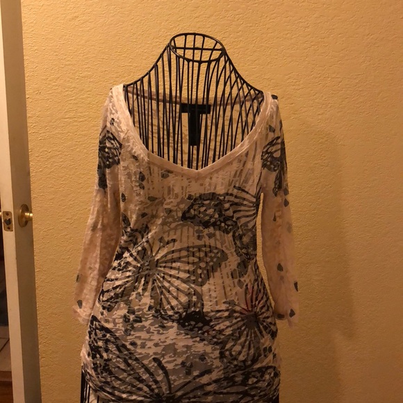 Inc top with black butterflies - Picture 1 of 1